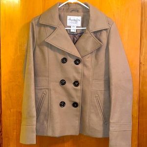 Beige Pea Coat